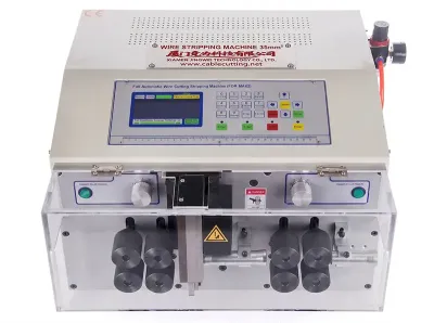 Mesin Pelucutan Wayar Automatik 35mm² WPM-MAX2-35 - Mesin Penjalur Wayar Automatik
