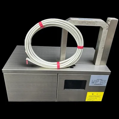 Mesin Pengikat Gegelung Kabel dengan Pita OPP Plastik JW-1216 Thumb