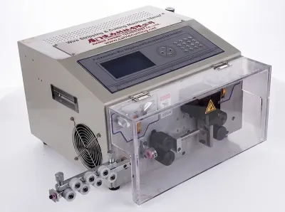 Mesin Pelucutan Pemotong Wayar Automatik 16mm² WPM-MAX - Mesin Penjalur Wayar Automatik