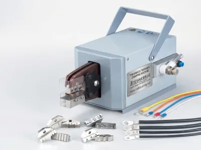 Mesin Kelim Terminal Pneumatik 2.5T, 0.5-0.8MPa WPM-20M - Alat Kelim Mudah Alih