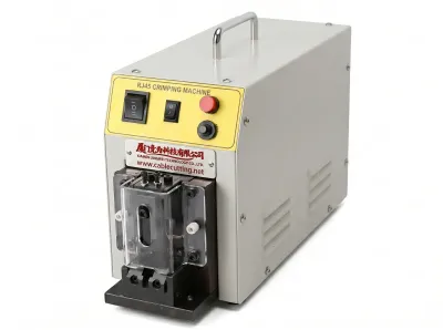 Mesin Kelim RJ45 Automatik 220V, Kelim Kepala Kristal RJ11/RJ45 WPM-PC1 - Mesin Kelim RJ45