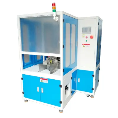 Ultra-Kecil Circle 3-Ikatan Automatik Wayar Cutting, Winding and Mesin Pengikat CRT-03SL-A Thumb