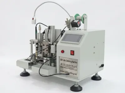 Mesin Penyambung Kabel Data USB Automatik - 1200-1500pcs/H - Mesin Pateri Automatik