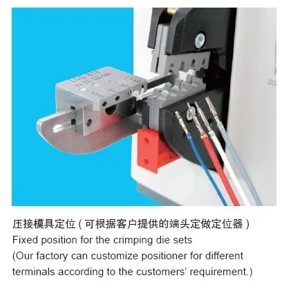 Mesin Crimping Berkuasa Udara Pneumatik, Penyambung Wayar Crimping, Kabel Wayar Tamatkan Mesin Crimping
