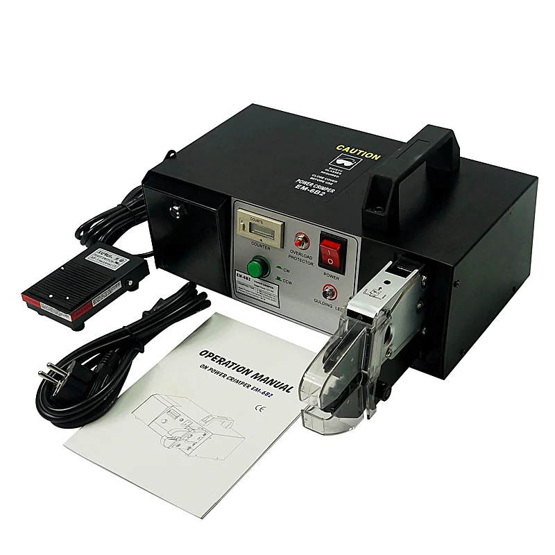 Alat Crimp Pelbagai Terminal Dilengkapi Mesin Crimping Terminal Jenis Elektrik EM-6B1 EM-6B2, Crimping Terminal, Terminal Crimping Cable, Mesin Crimping