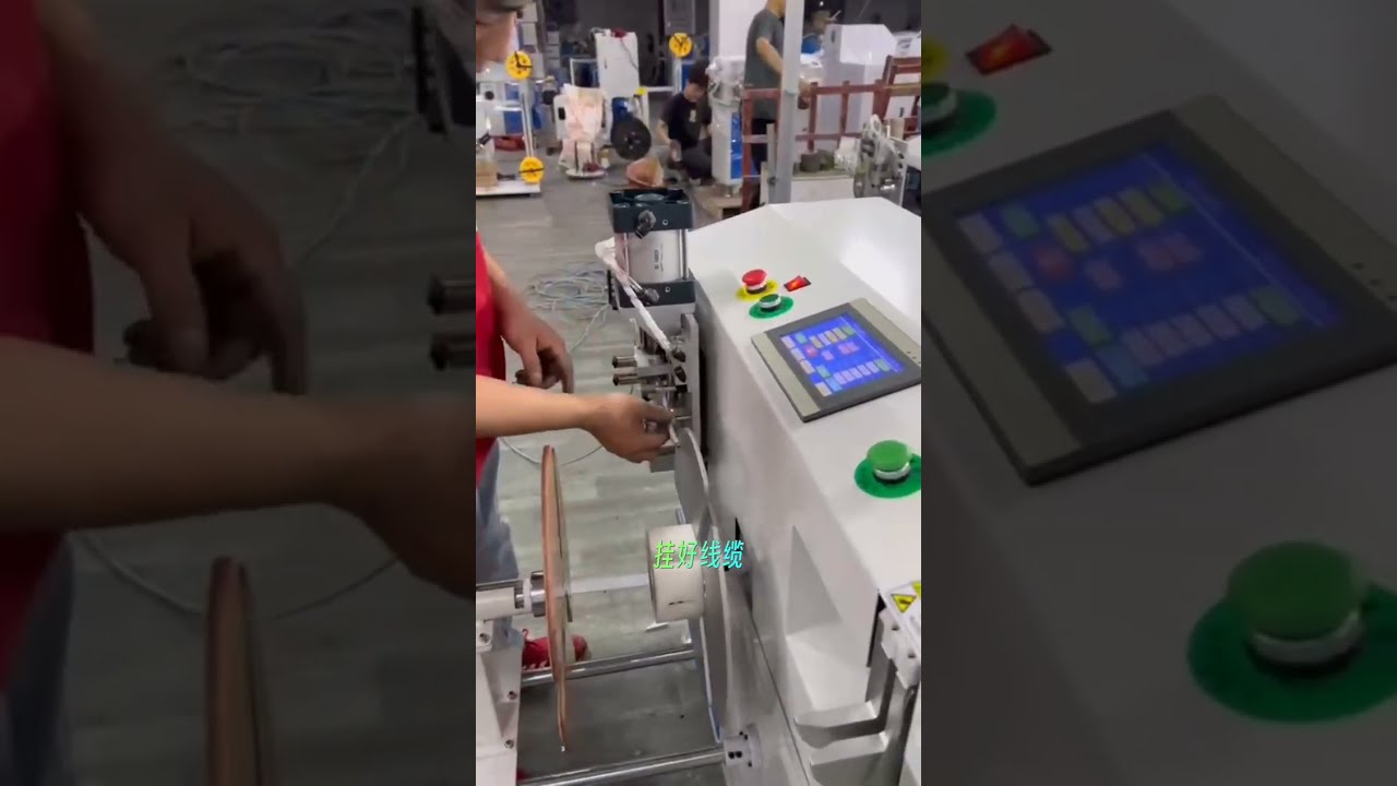 Mesin Gulung Wayar Automatik dengan Pengira Meter Tepat - Pengeluar #Kilang
