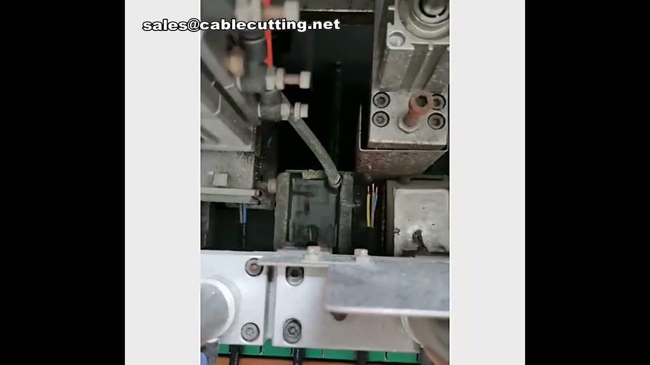 Mesin Pemotong, Kupas, Putar & Celup Timah Wayar | Mesin Pemprosesan Berbilang Wayar Automatik