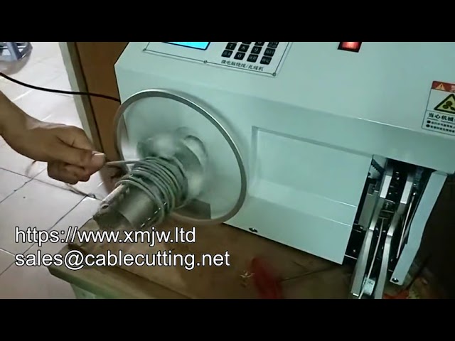 Fully Automatic Winding Power Stranding Machine Data Cable Tying Machine