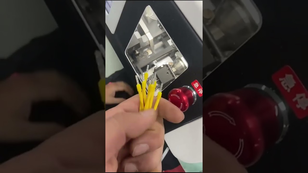 Automatic Insulated Tube Stripping Terminal Crimping Machine