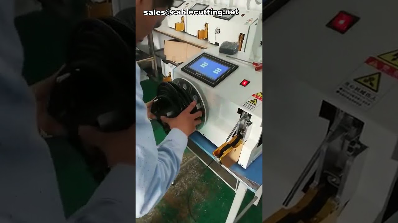 Mesin Penggulung dan Pengikat Kabel Automatik – Mesin Ikatan Twist Tie