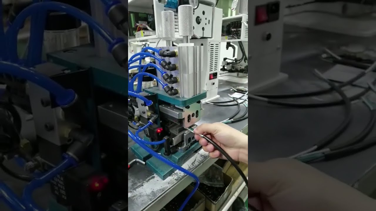 Mesin Penanggalkan dan Memutar Wayar Hebat: Penyelesaian Satu Klik untuk Tugas Kompleks #factory #machine #tools