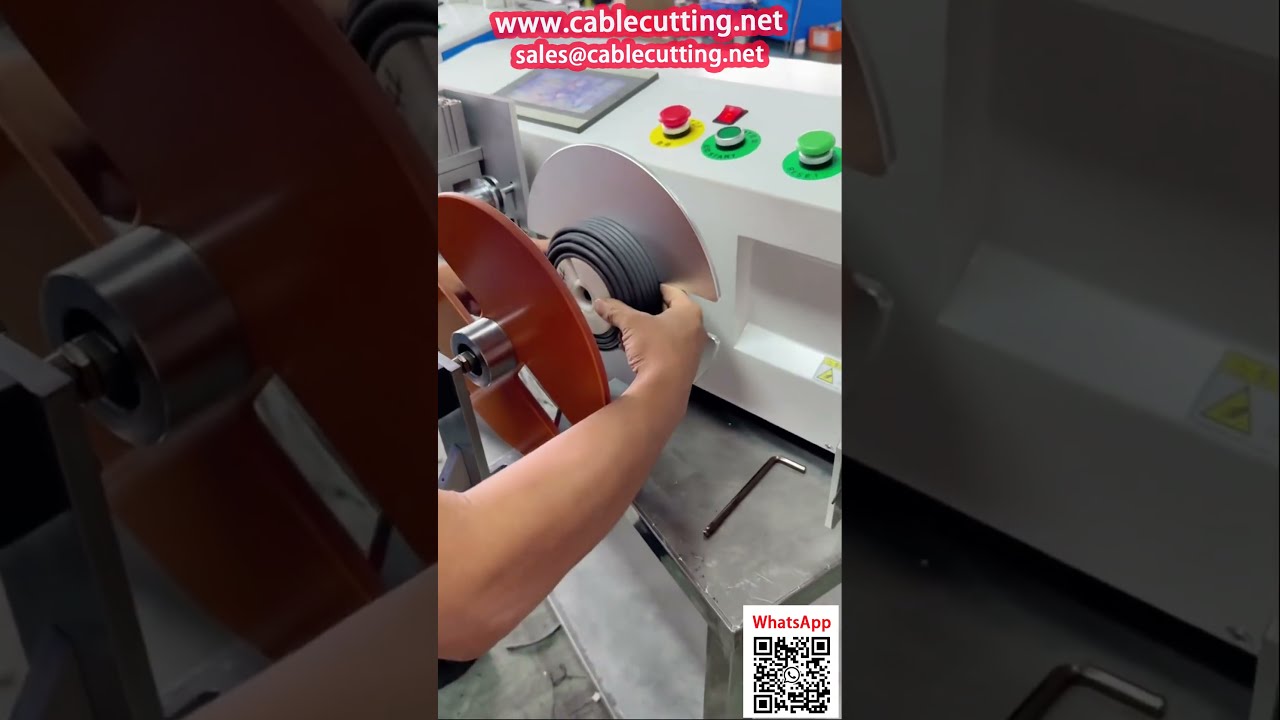 Machine Tout en Un  Comptage, Enroulage, Ligaturage pour Câble SécuritéRéseau   Fractionnement