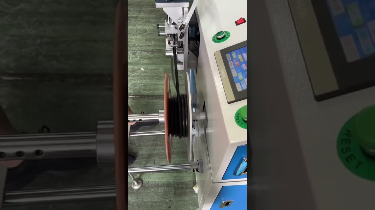 146  Precise Metering & Coiling Machine for 9mm Wires 11m Rolls with Adjustable Speed & Customizable