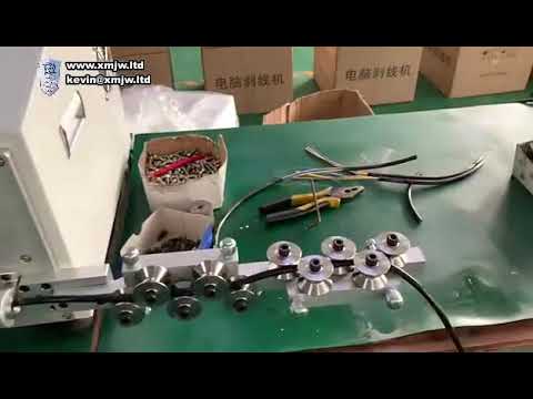 Automatic 35 Square Computer Wire Stripping And Cutting Machine Cable Manufacturing Equipment