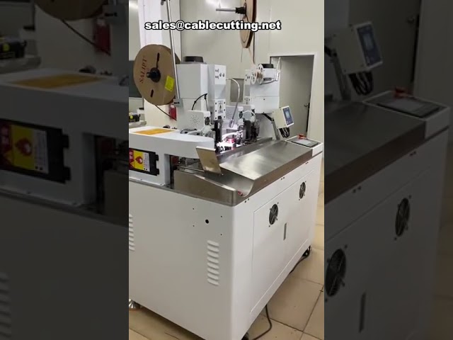 Manufacturers Selling One End Shrink Tube Heating Automatic Loose Terminal Crimping Shrink Tube Inse