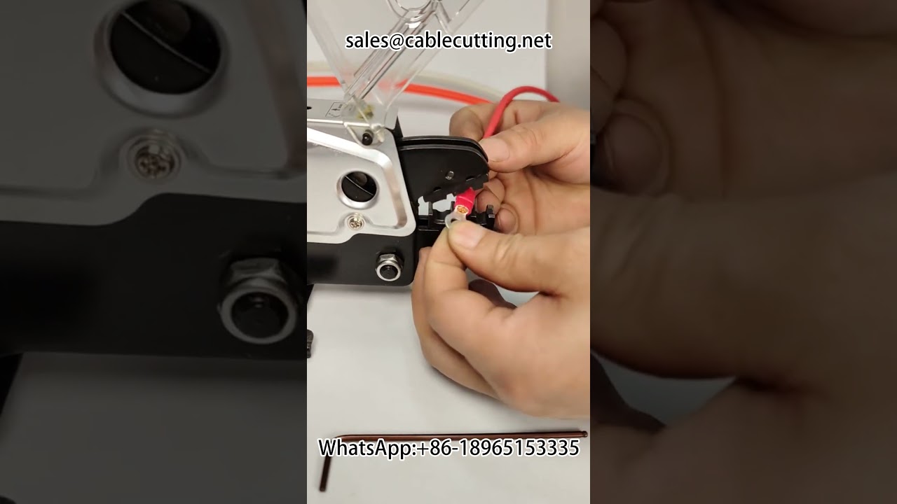 Pneumatic terminal crimping machine AM 10