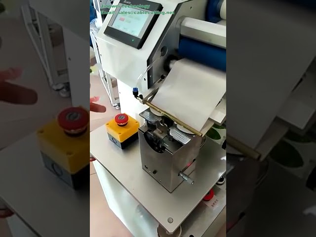 Mesin Pelabelan Separuh Automatik Lipat & Wayar - Pelabelan Tepat untuk Pembungkusan Industri