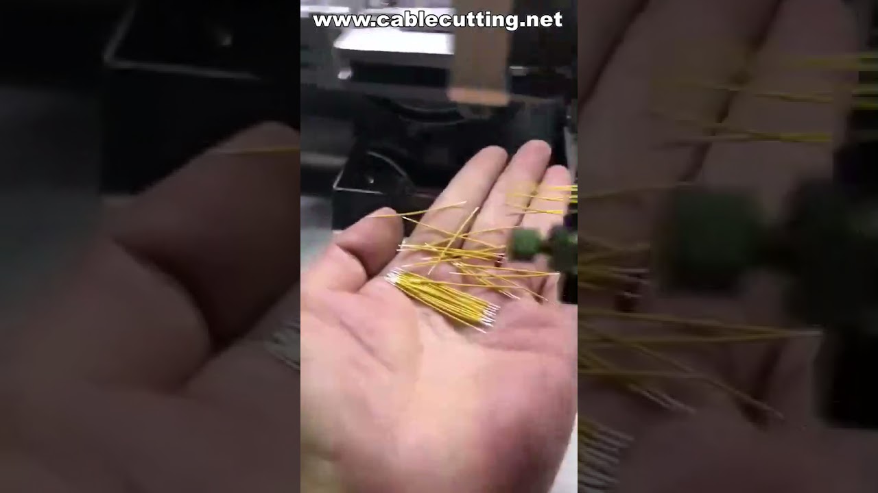 Mesin Pelucut, Pemusing & Penyaduran Timah Kabel Automatik