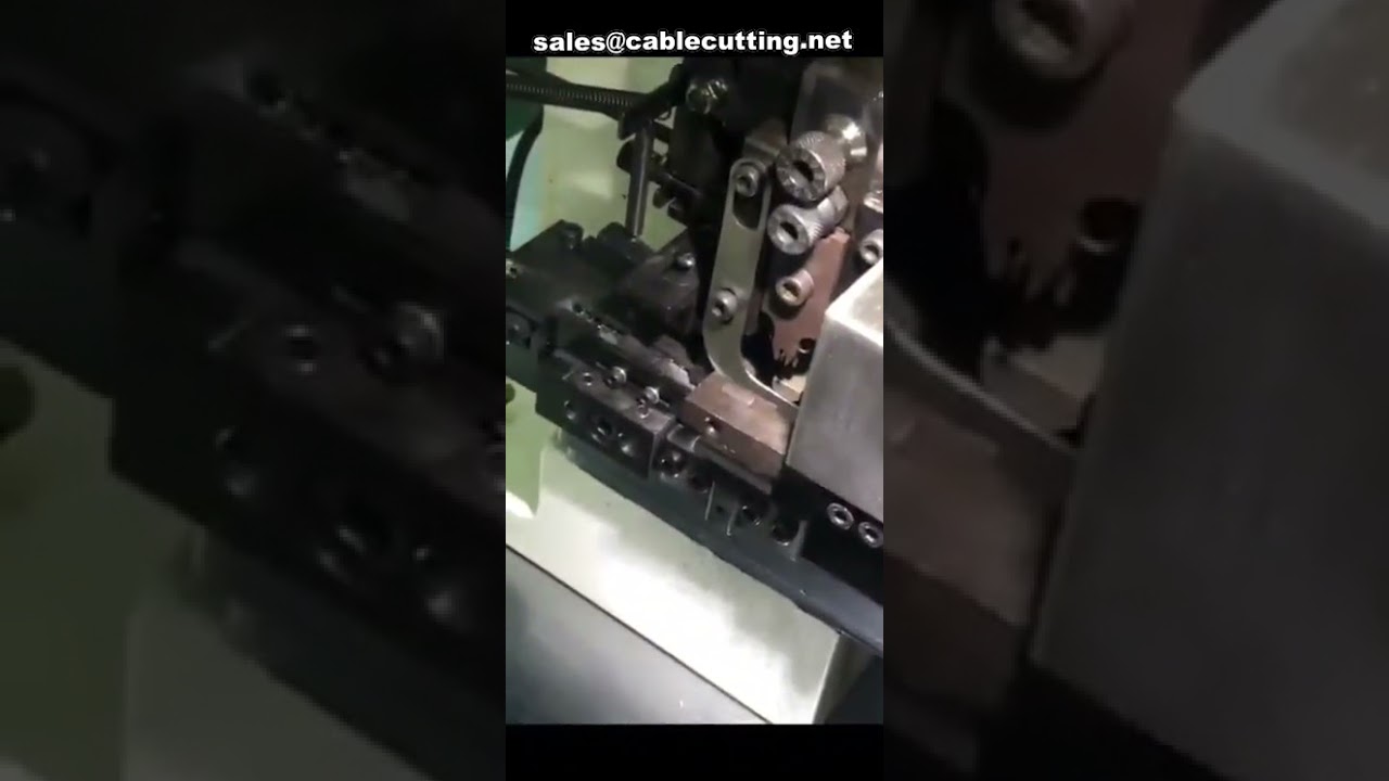 Mesin Crimp dan Strip Kabel Rata Automatik | Peralatan Automasi Kilang Tepat