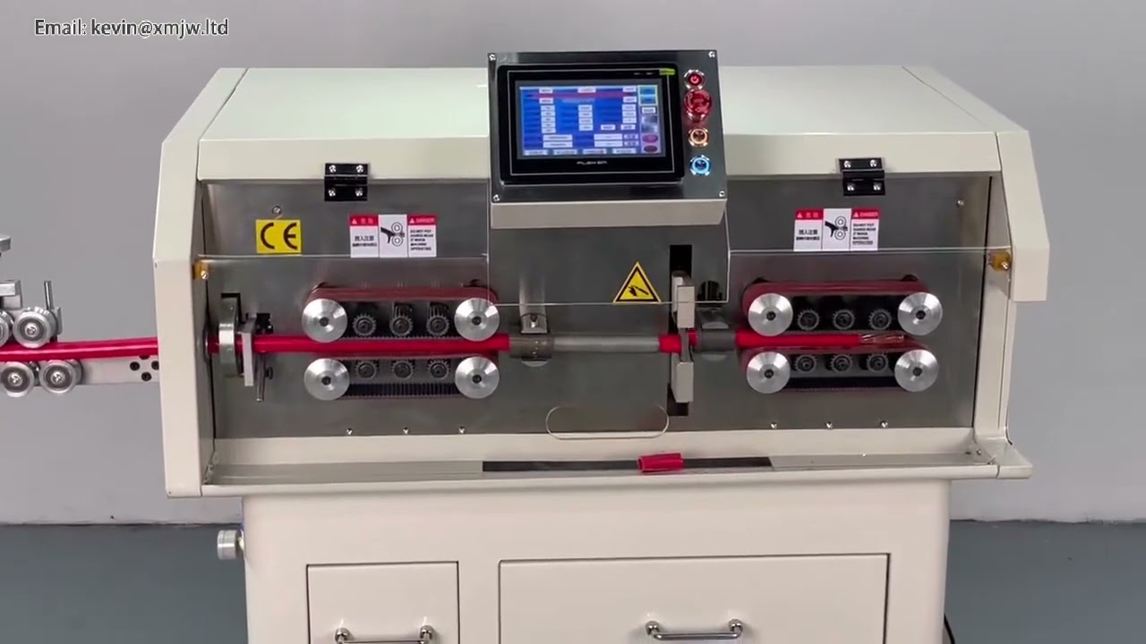 1. Mesin Pemotong & Penanggal Wayar Automatik SWT508 MAX3 150mm – Servo Penuh dengan Skrin Sentuh