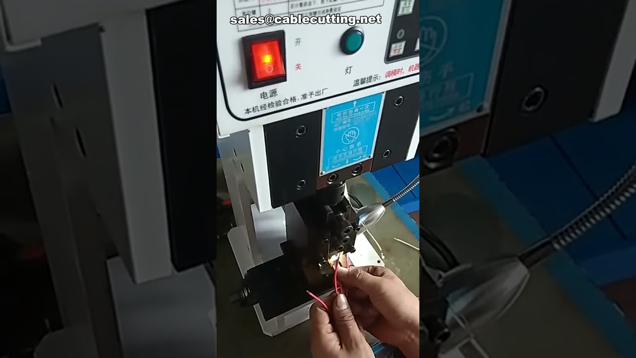 Mesin Terminal Separa Automatik MP4 – Mesin Crimping Terminal untuk Automasi Kilang