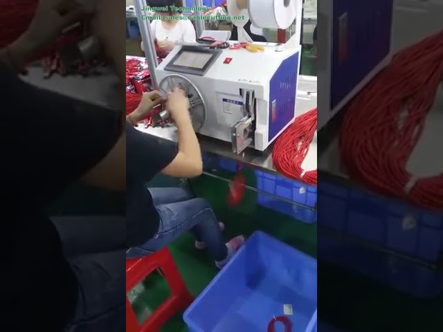 Mesin Penggulung Gegelung Wayar Automatik & Pengikat Kabel