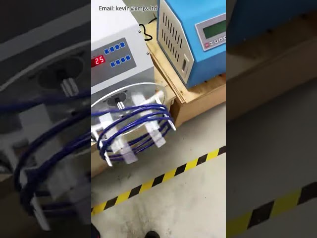 Mesin Gulung Automatik Berkelajuan Tinggi untuk Kabel Data, USB, Fon Telinga & Wayar Kuasa AC/DC