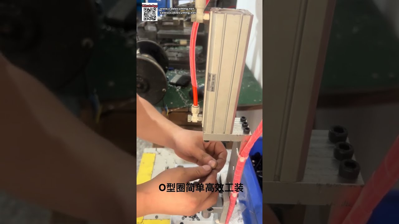 Mesin Pemasangan O-Ring Automatik dan Peralatan Acuan Cincin Pengedap Ketepatan - Shorts