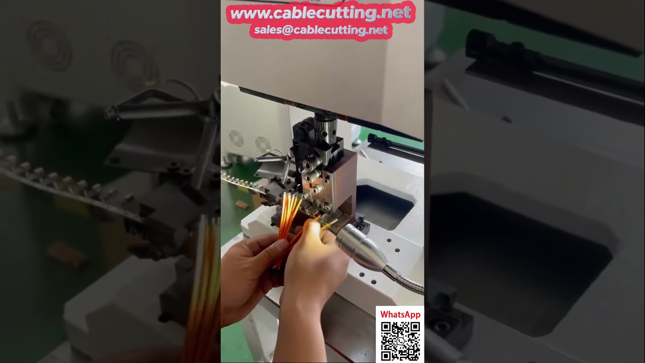 Mesin Crimping Ketepatan dengan Pemantau Tekanan – Automasi Produksi Wayar
