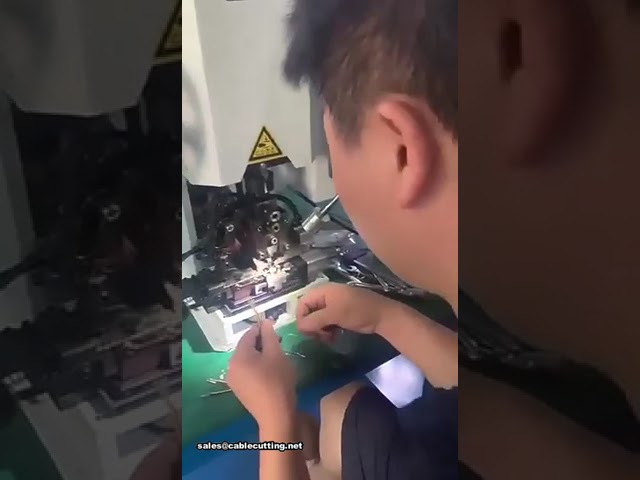 Wire Stripping And Crimping Machine