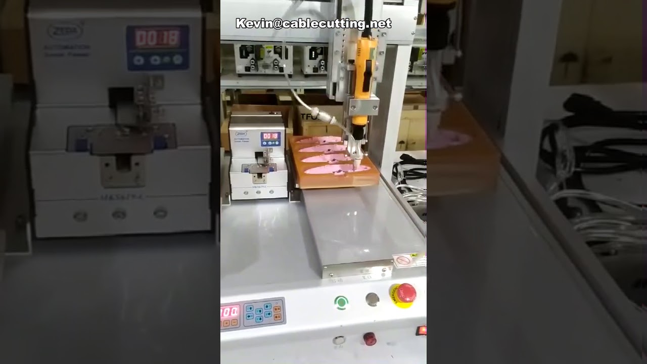 Mesin Skru Robotik Desktop dengan Suapan Magnetik - Automasi Ketepatan Tinggi
