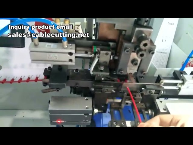 Mesin Potong, Kupas dan Crimp Automatik untuk Terminal - Efisien & Tepat