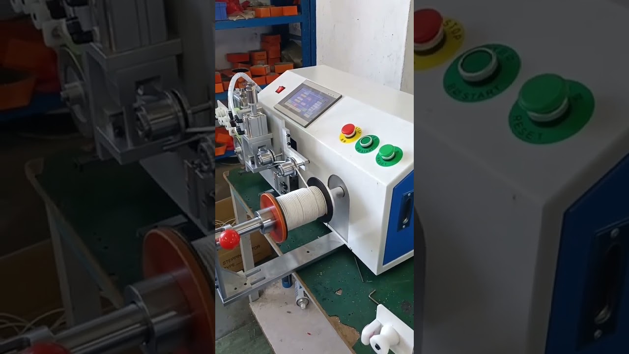 Mesin Gegelung Wayar Serbaguna untuk Spool Hollow & Plastik dengan Meteran Tepat #kilang