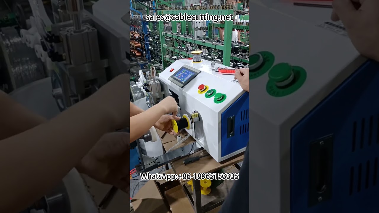 Mesin Penggulung Automatik dengan Pengiraan Meter Tepat | Mesin Pemprosesan Abah-Abah Kawat