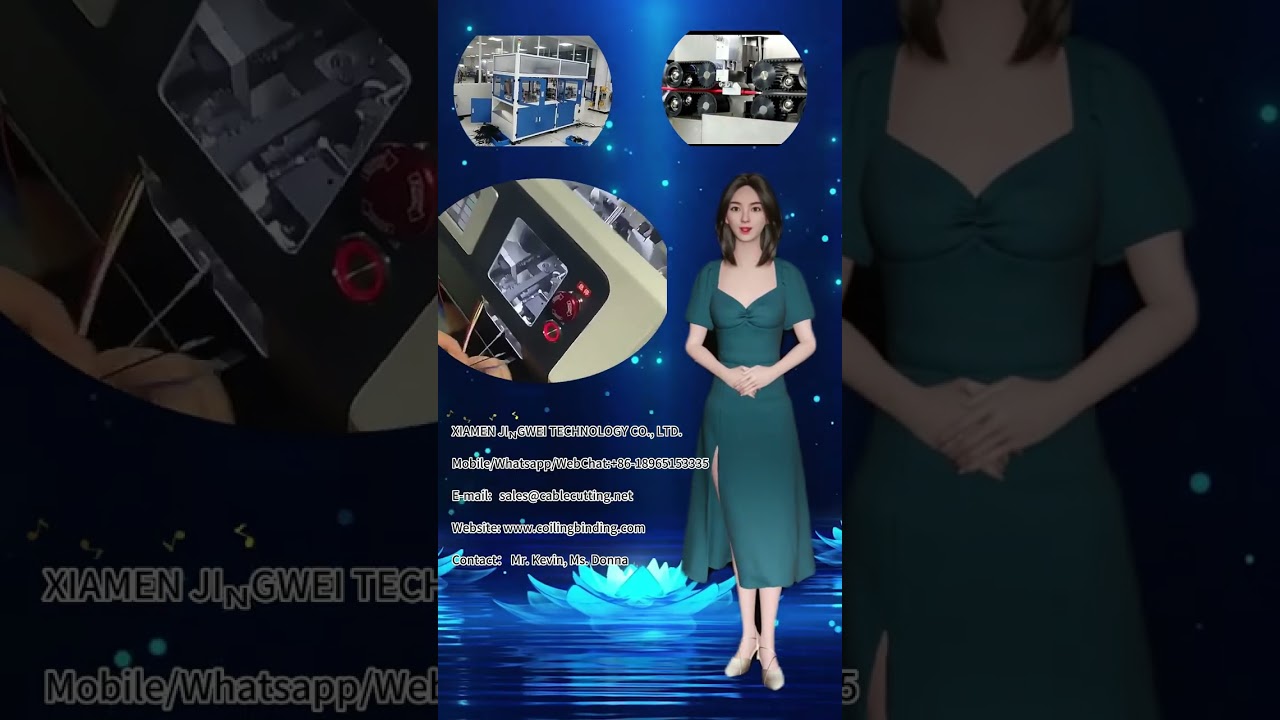 Mesin Memasukkan, Memotong & Memanaskan Tiub Pengecutan Haba Automatik