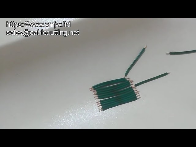 Mesin Penanggalkan & Pemotong Wayar Automatik - Crimp Terminal Wayar PVC Terpiuh