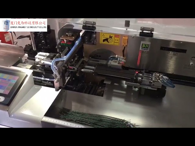 Mesin Pemintal Kabel, Pengetinan dan Crimping Terminal – Automatik & Cekap