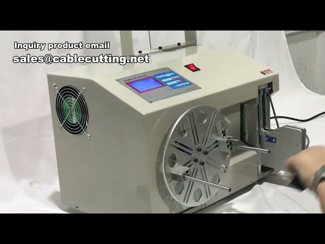 Mesin Penggulung Kabel Automatik, Mesin Pengikat & Pembungkus Kabel