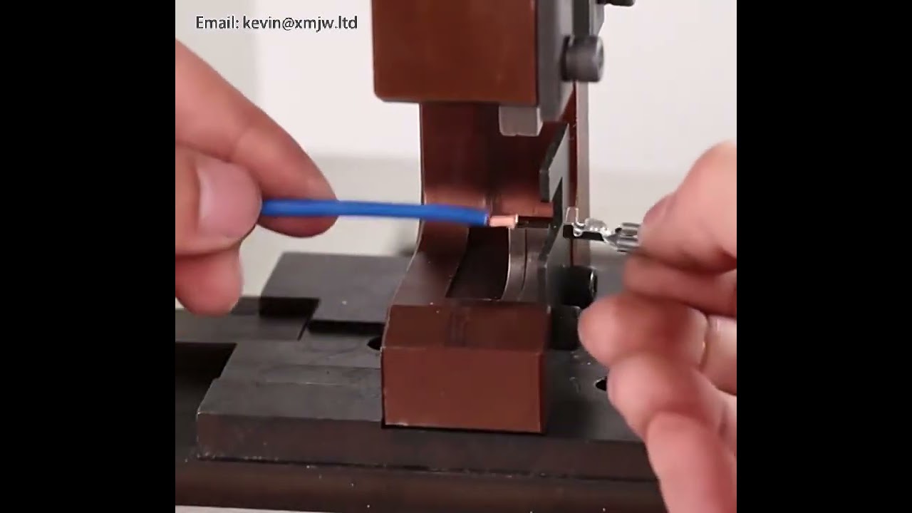 Acuan Die Crimping Pneumatik Eropah Automatik untuk Mesin Terminal Clamp - Industri Aplikator
