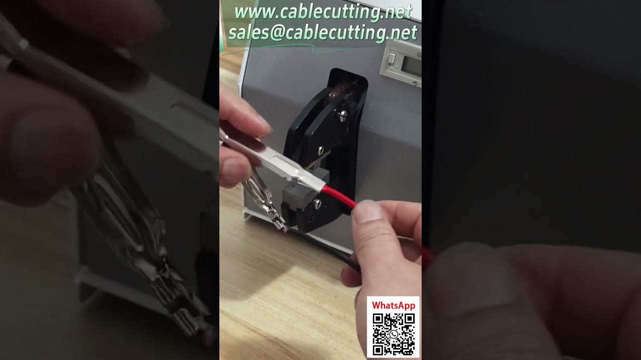 電動端子壓接機  壓接鱷魚夾測試 #五金工具 #端子機