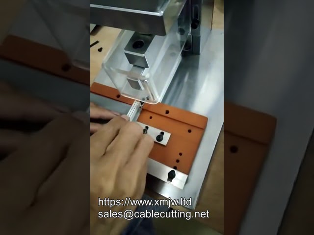 Mesin Crimp Penyambung IDC untuk Pemasangan Kabel Rata