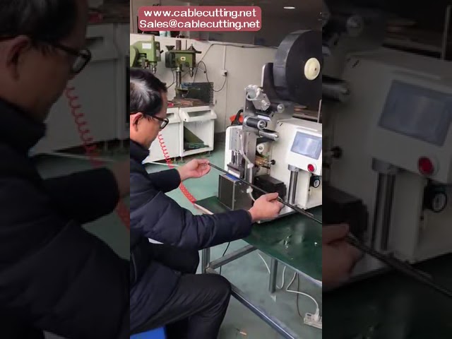 Mesin Taping Harness Kawat, Mesin Penggulung Pita Automatik