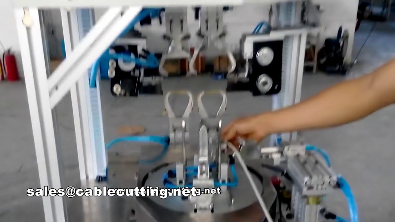 Mesin Penggulung dan Pembungkus Kabel Toroid Automatik