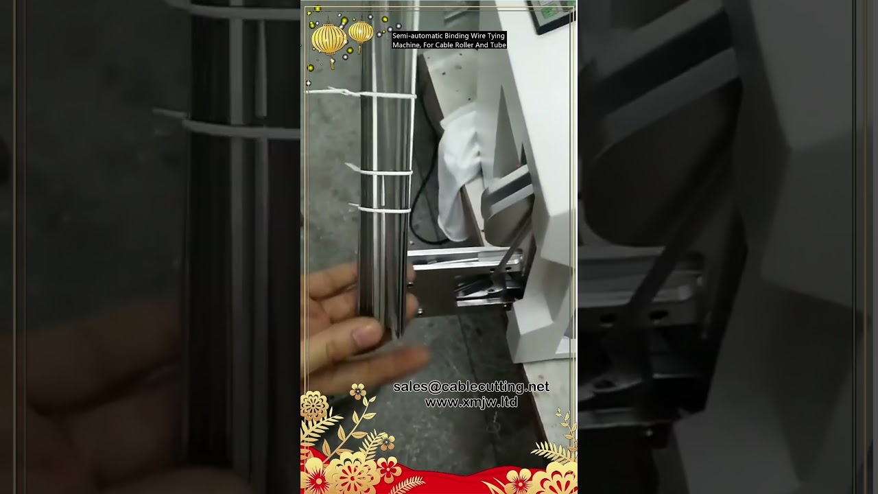 Semi automatic Binding Wire Tying Machine, For Cable Roller And Tube