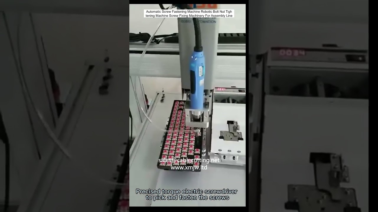Mesin Skru Automatik Robotik – Pengikat Bolt & Nat Pantas untuk Barisan Pengeluaran