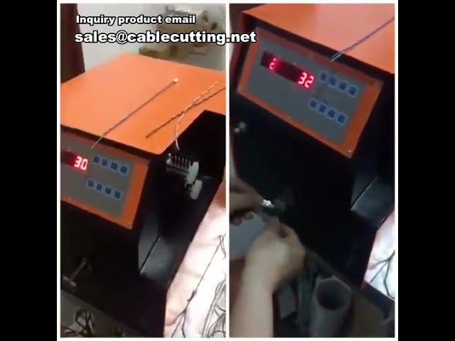 Mesin Pelurus dan Pemusing Kabel Perisai Automatik | Peralatan Pemprosesan Kabel Berkelajuan Tinggi