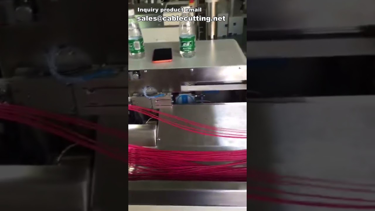 Mesin Automatik Penanggalan, Pemusing, Penyaduran & Crimping Terminal Kabel