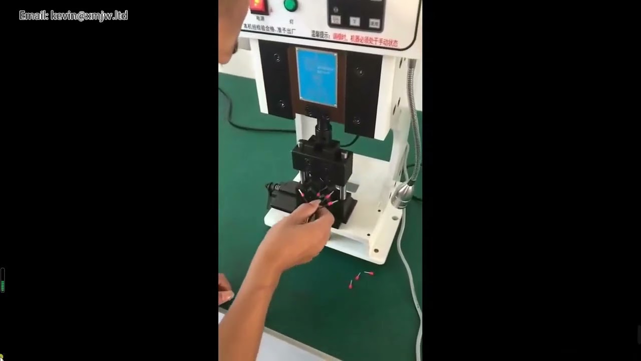Mesin Crimping Terminal Elektrik 1.5T-2.0T Model Single G – Bunyi Rendah, Menegak & Mendatar
