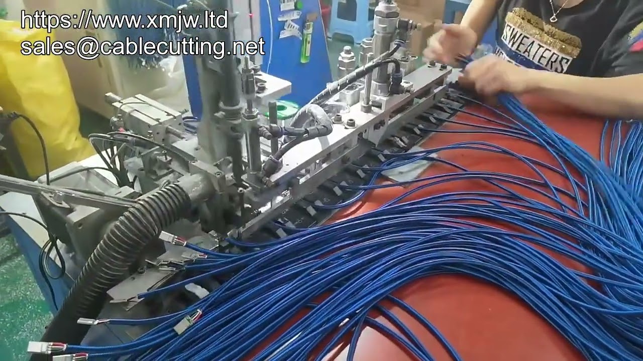 Mesin Pematerian Automatik Penyambung USB & Kabel Data Telefon Bimbit