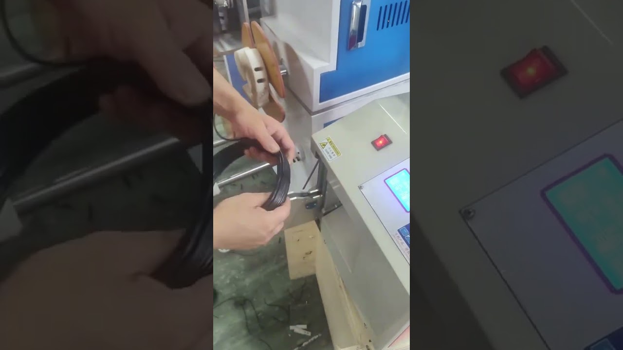 Metering, Stripping & Coiling Machine Save Processing Steps! #factory #machine